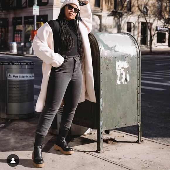 H & M Women's Chelsea Boot Size 40 (9) - Picture 4 of 13